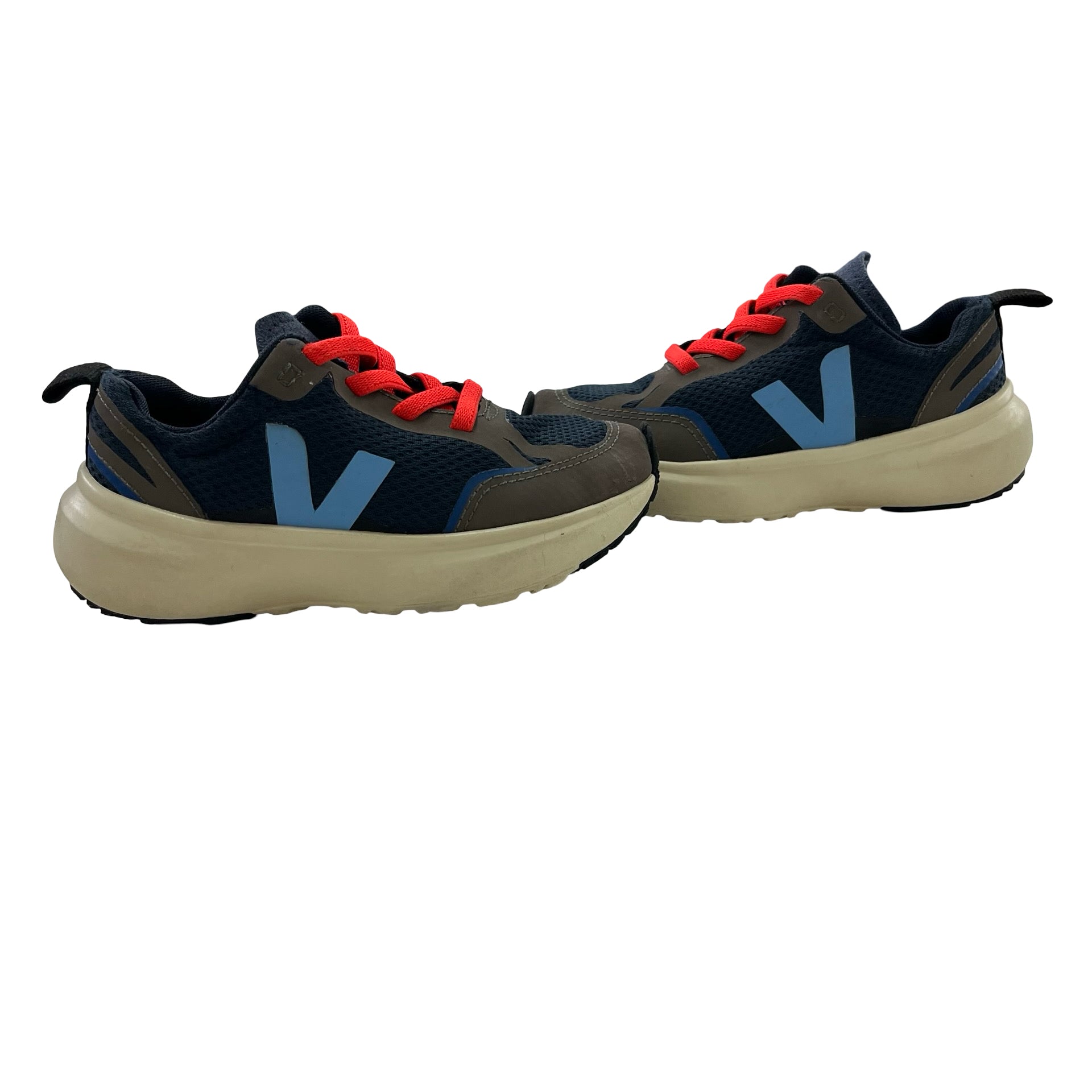 Veja Canary Elastic Lace Navy Sneakers - Size 10