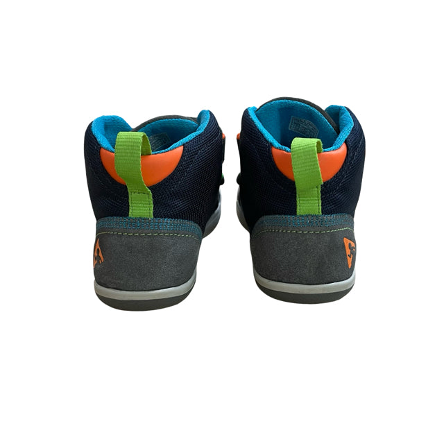 Plae Navy Velcro Mid-Top Sneakers - Size 13.5