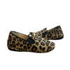 Charlotte Olympia Brown & Black Leopard Soft Sole 'Incy Kitten'Shoes -Size 19(4)