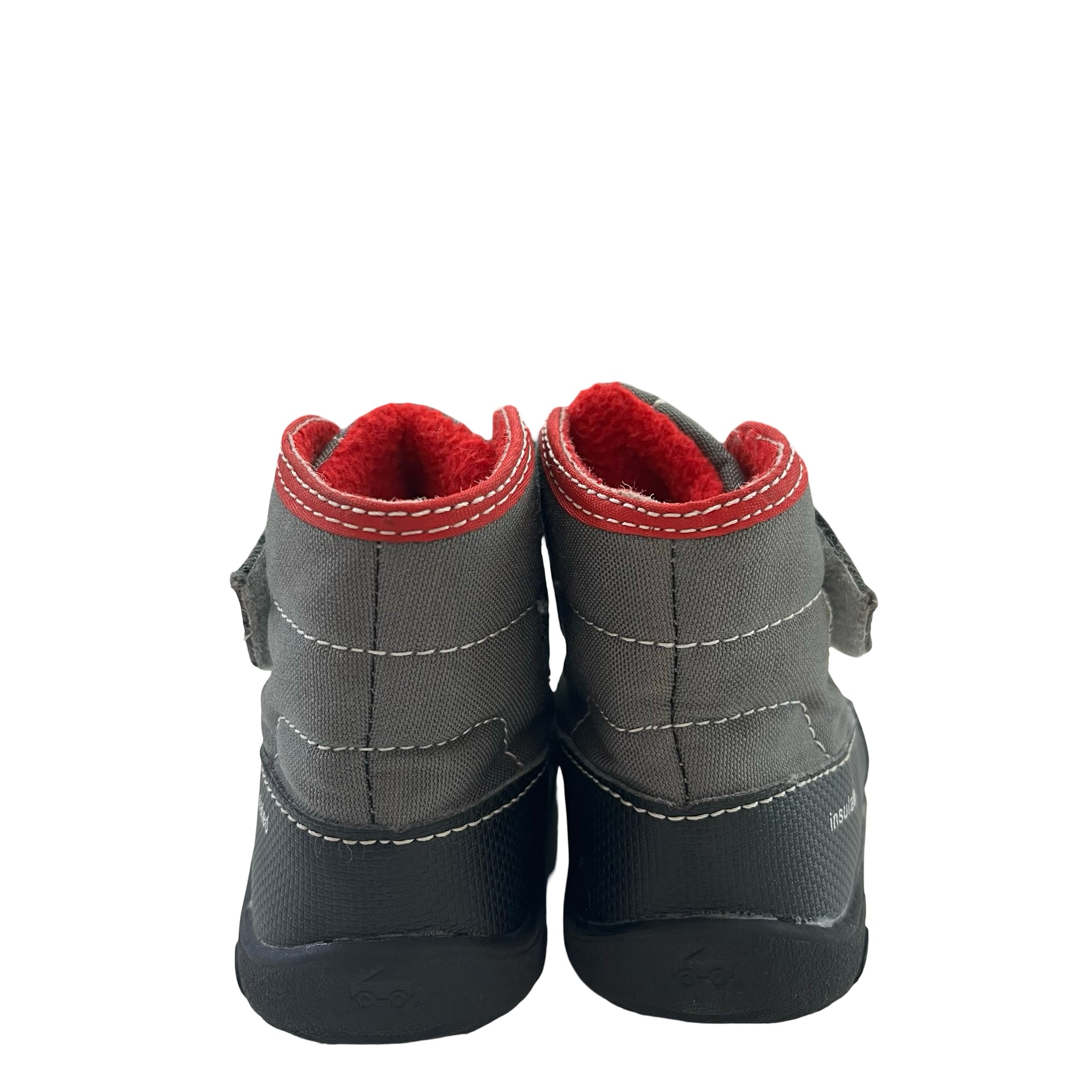 See Kai Run Gray 'Insulated' Ankle Boots - Size 5