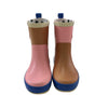 Sticky Lemon Pink, Tan, Blue Rain Boots - Size 27 (10)