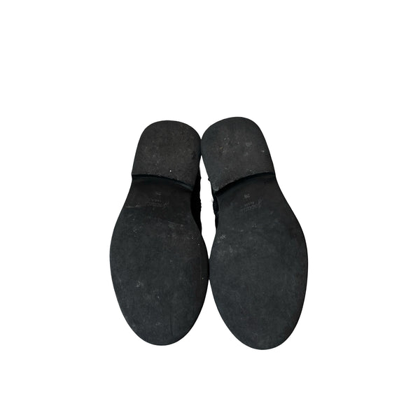 Jacadi Black Ankle Boots - Size 11 (28)