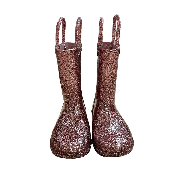 Western Chief Pink Glitter Rain Boots - Size 5