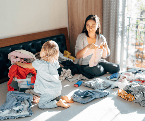 What should you do with used infant and children’s clothing? - Bounce Mkt