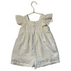Zara Ivory Cotton Gauze & Crochet Dress - Size 2