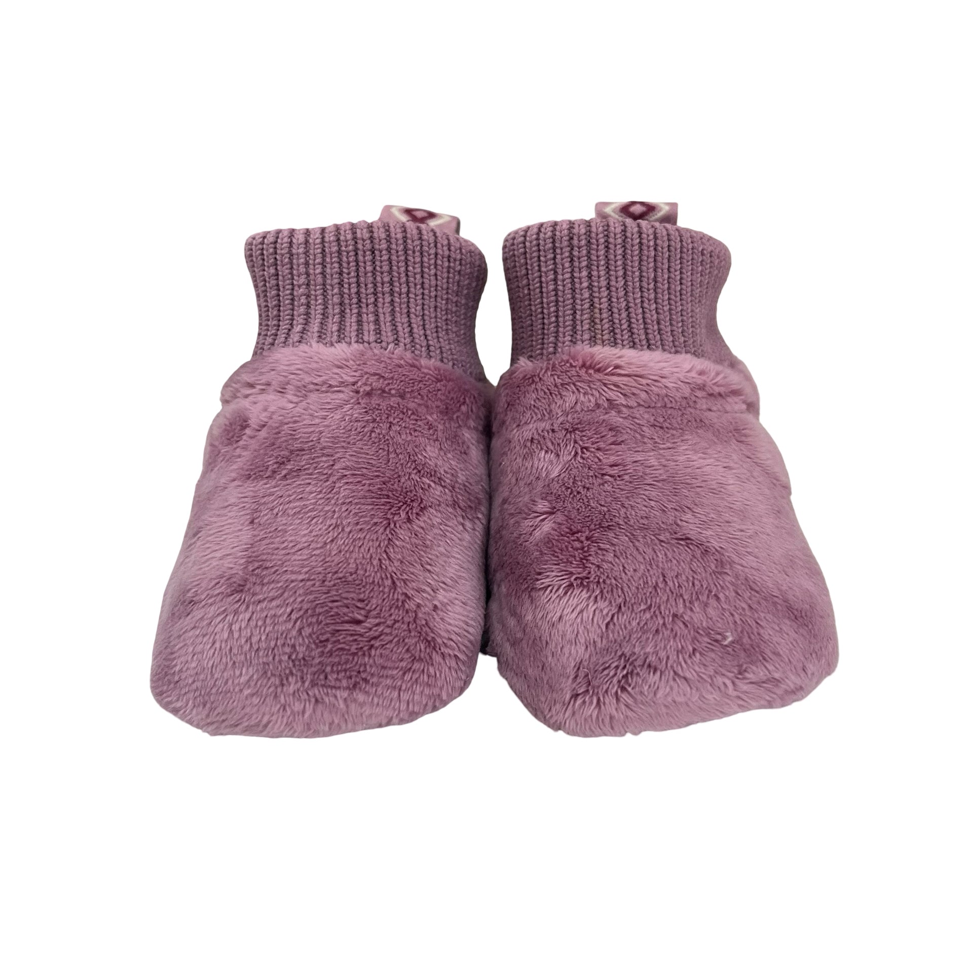 UGG Dusty Pink Fleece Booties in Box - Size 2/3 (6-12 Months)