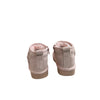 Cushonaire Pink Faux Shearling Mini Boots - Size 10
