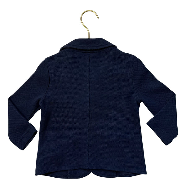 Baby Gap Navy Cotton Pique Blazer - Size 18-24 Mo