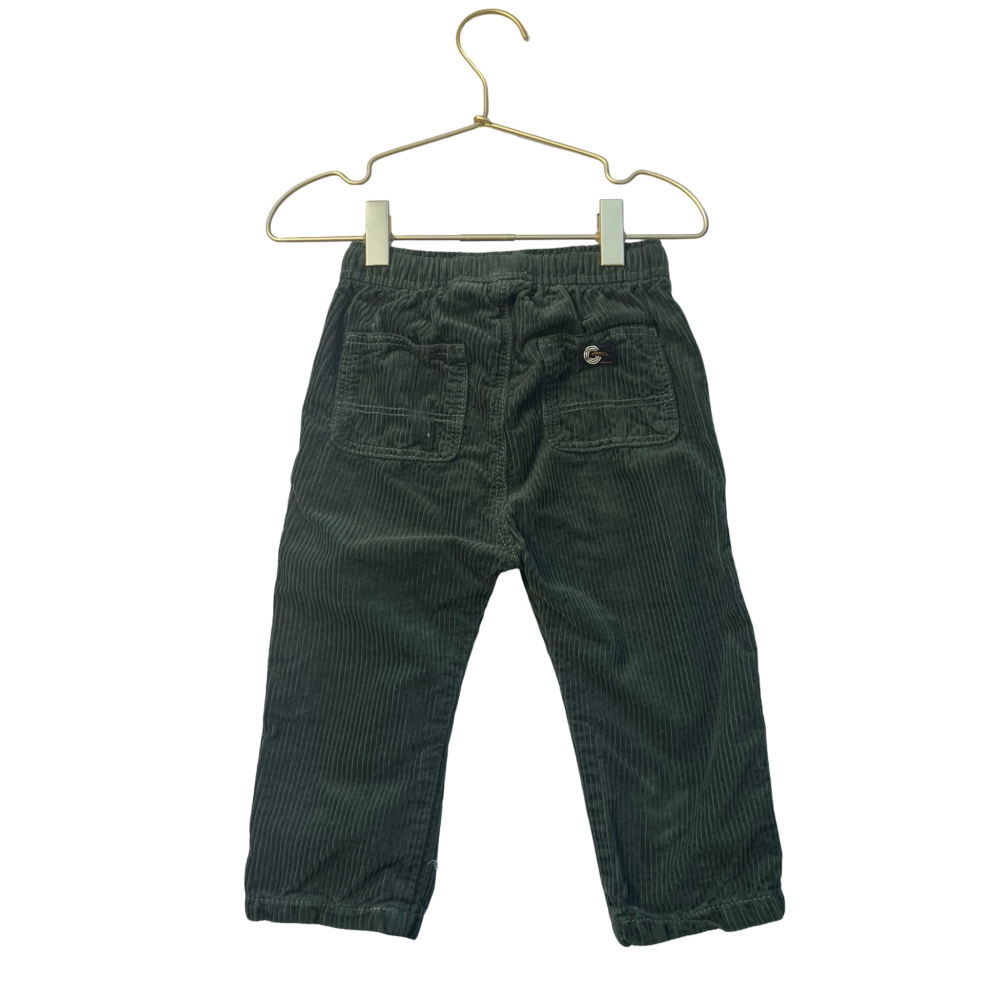 H&M Green Corduroy Pants - Size 18 Mo