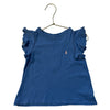 Polo Ralph Lauren Blue Eyelet T-Shirt - Size 3