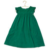 Mini Boden Green Heart Pocket Corduroy Dress - Size 5-6Y