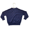 Tinycottons Navy & Multi-Color Metallic V-Neck Cardigan Sweater - Size 2Y