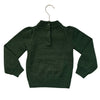 Janie and Jack Green Cable-Knit Sweater - Size 3