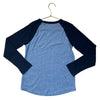 Crewcuts Heather Blue & Navy 'FRIYAY' Shirt - Size 6-7