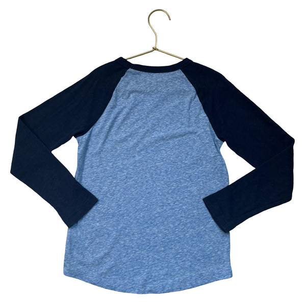 Crewcuts Heather Blue & Navy 'FRIYAY' Shirt - Size 6-7