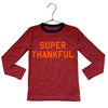 Crewcuts Red & Orange 'Super Thankful' Shirt - Size 4-5