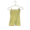 Zara Yellow Ribbed Bike Shorts - Size 5
