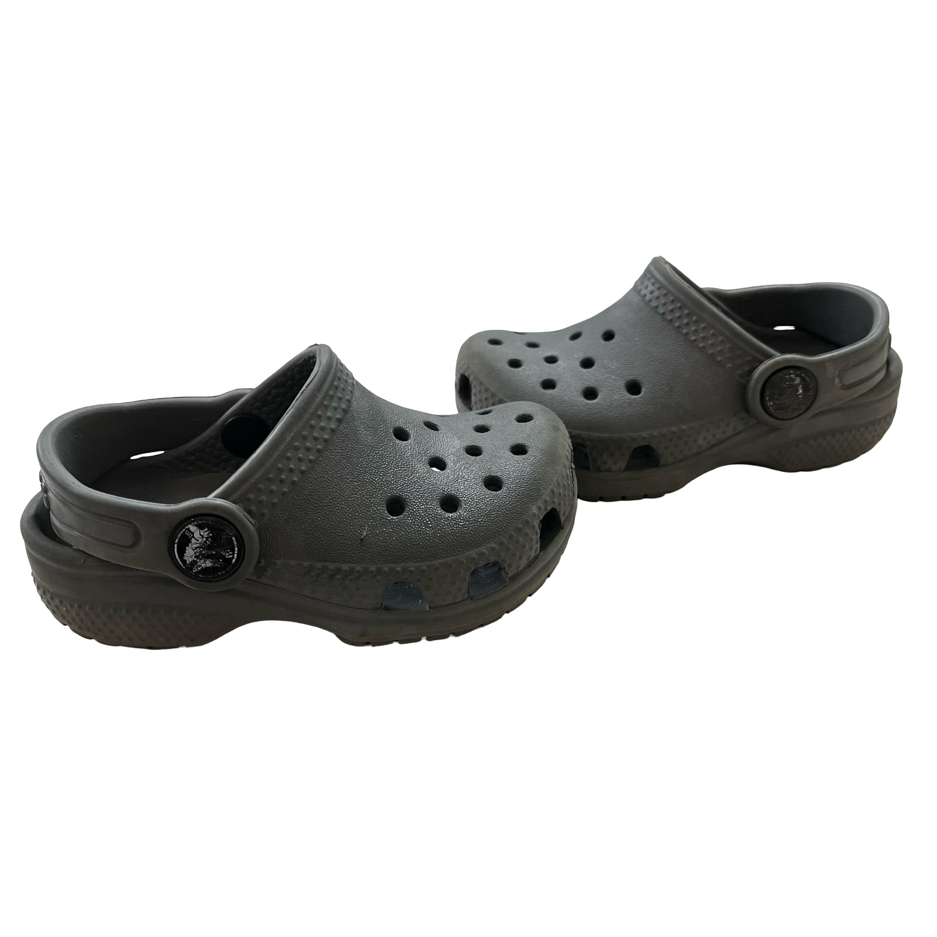 Crocs Gray Shoes - Size C5