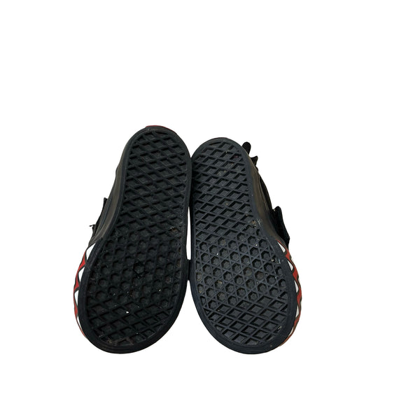 Vans x Shark Week Black Slip-On Sneakers - Size 5.5