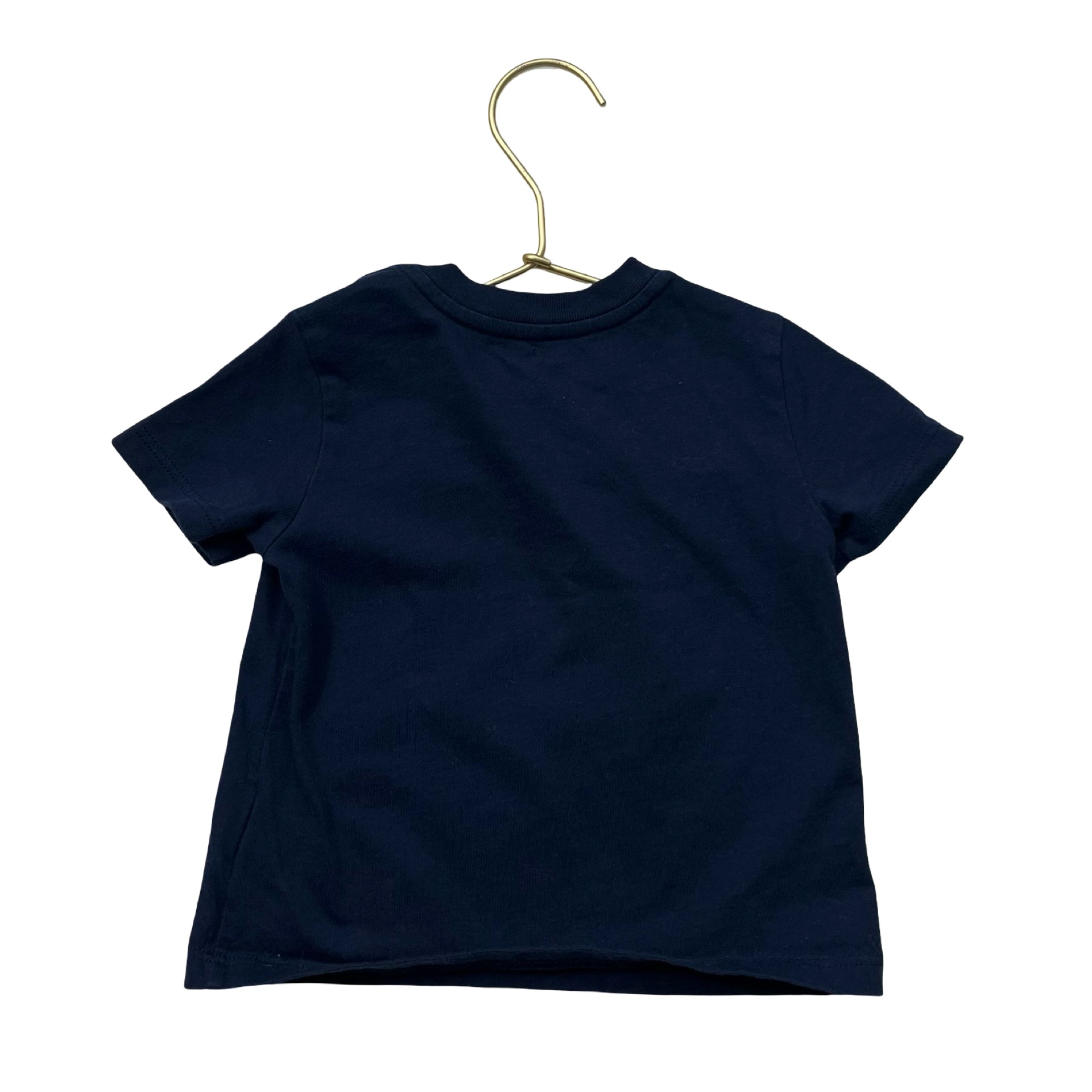 Ralph Lauren Navy 'Polo' Logo T-Shirt - Size 9 Mo