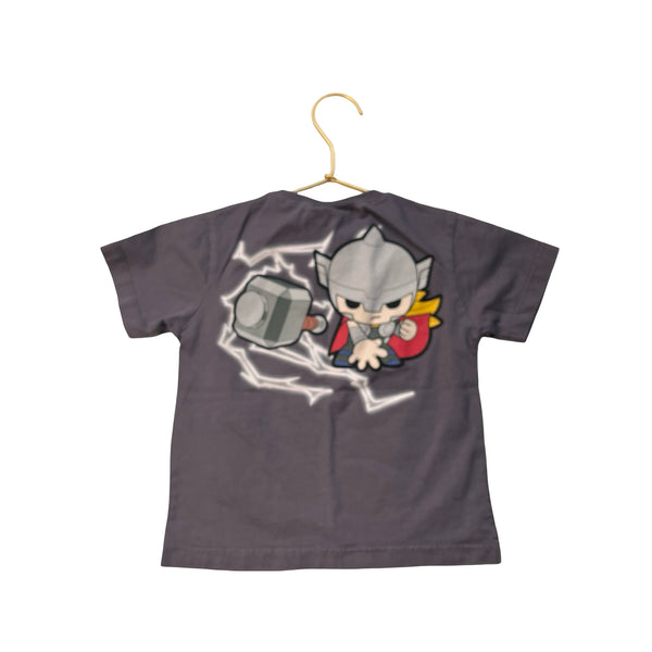 Zara x Marvel Gray Thor T-Shirt - Size 2-3