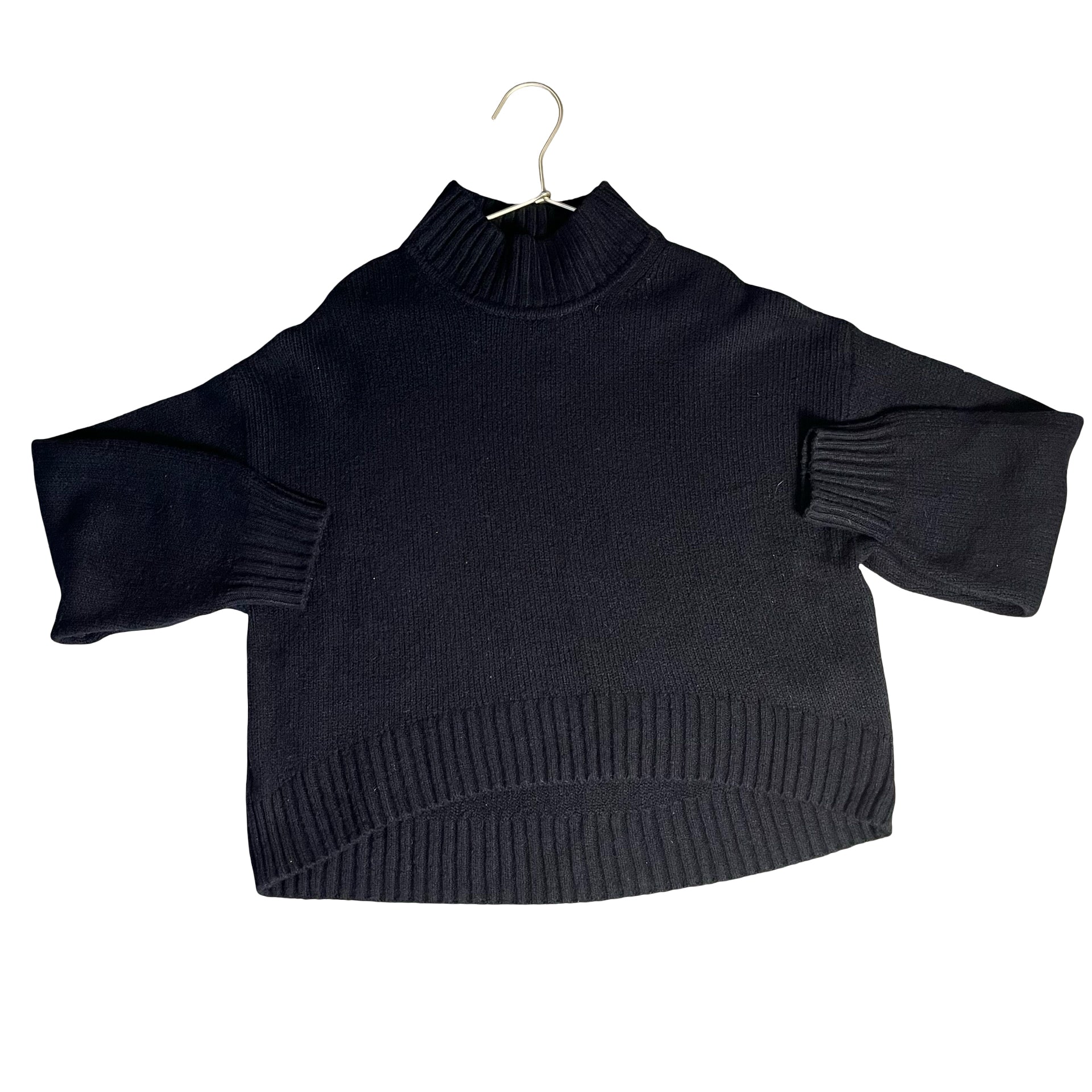 Gap Kids Black Mock Neck Sweater - Size M 8