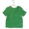 Kite Green Daisy Print Top - Size 6Y