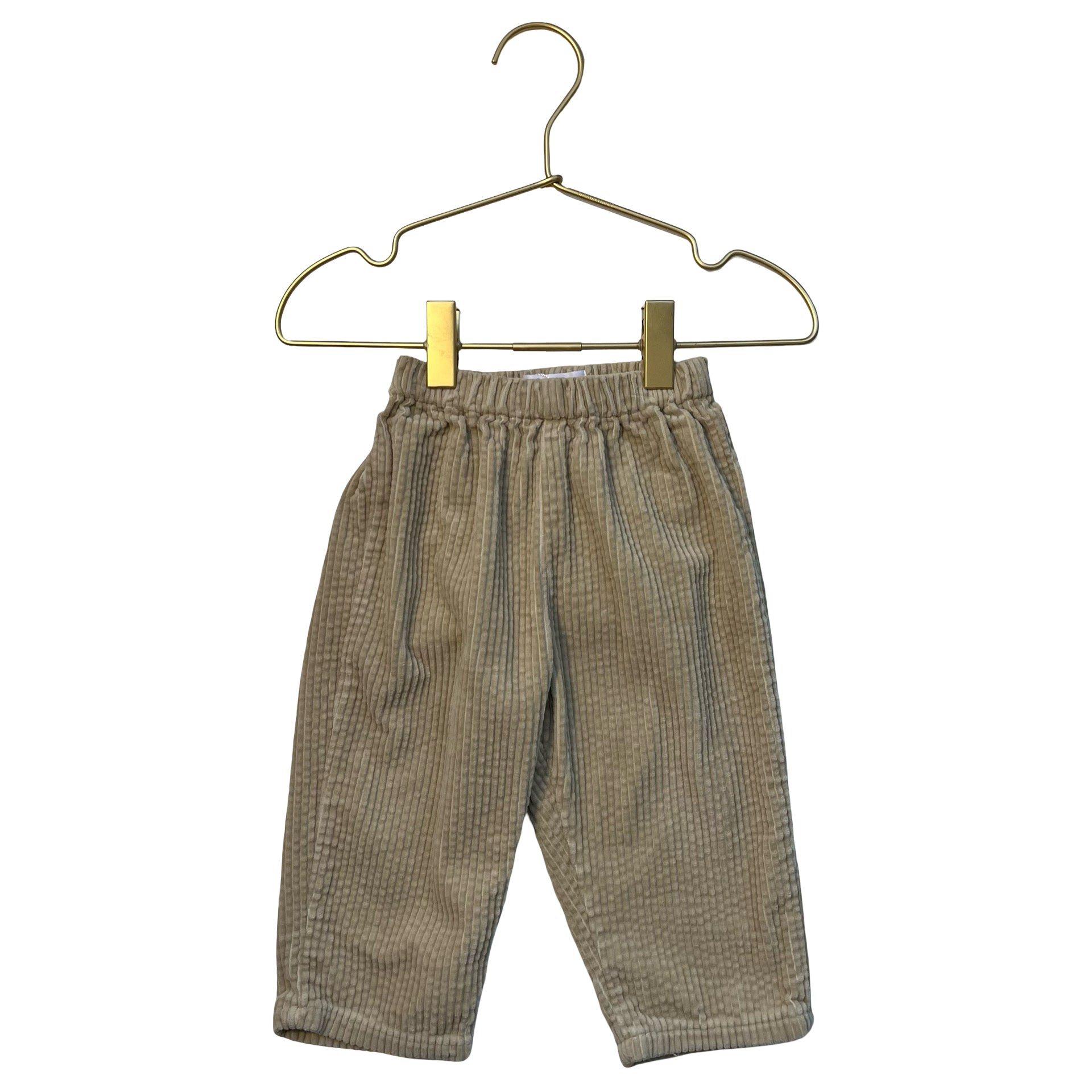 Zara Khaki Corduroy Pants - Size 9-12 Months