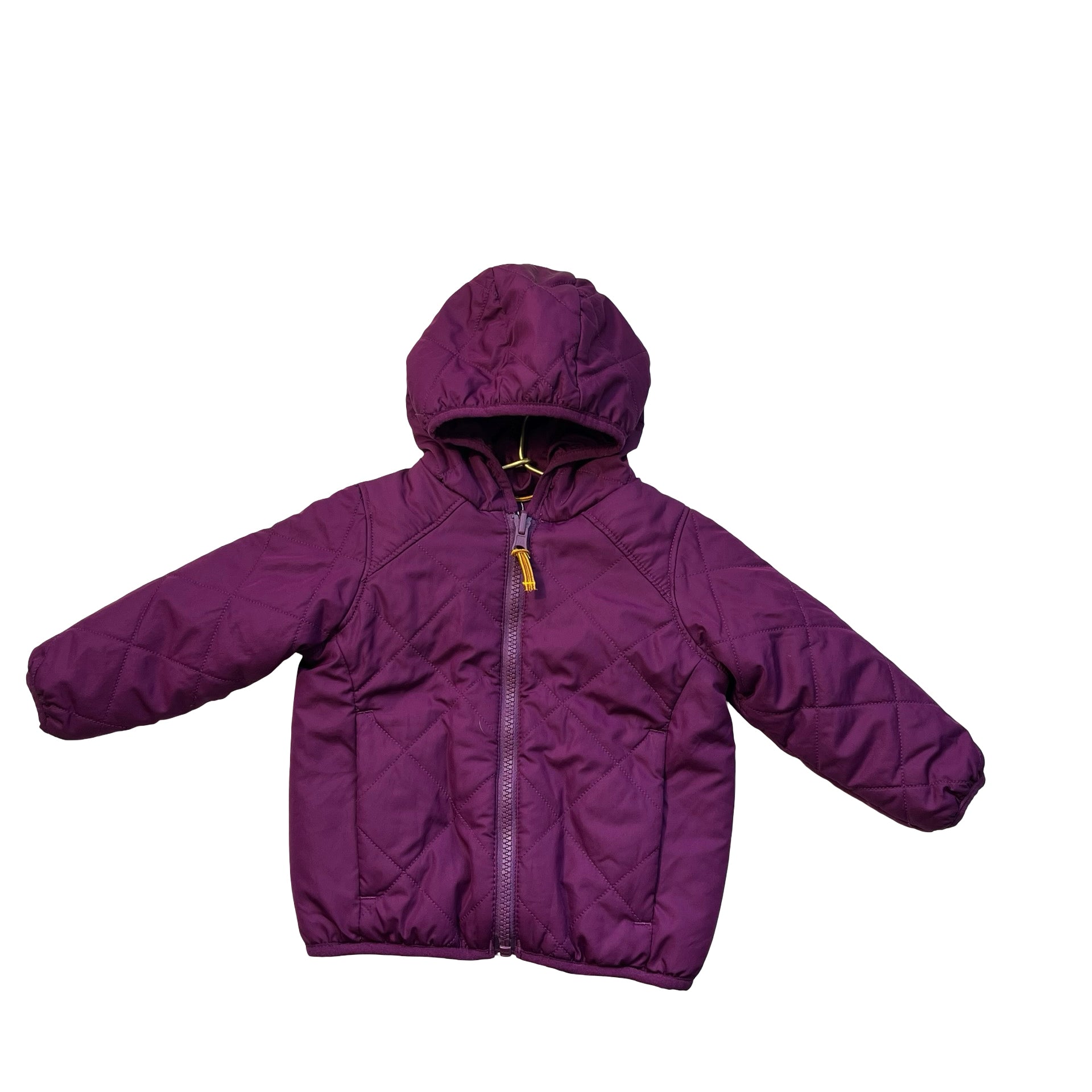 L.L.Bean Reversible Fleece & Quilted Purple Jacket - Size 6-12 Mo