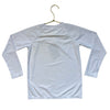 Feather 4 Arrow White Rash Guard - Size 6
