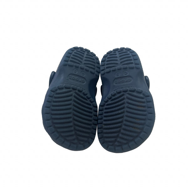 Crocs Navy Shoes - Size C5