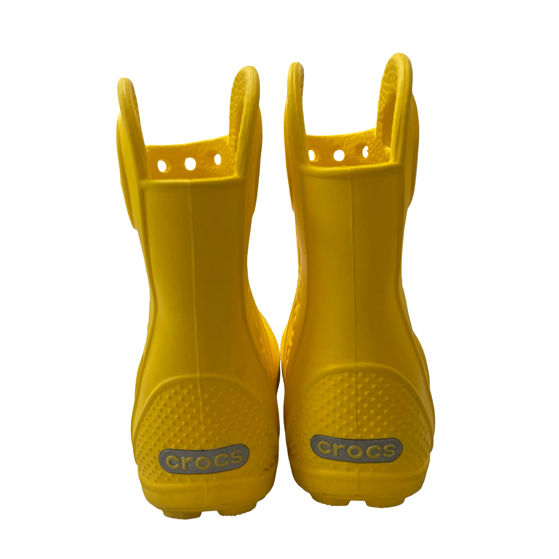 Crocs Yellow Rain Boots - Size C6