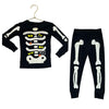 Carter's Black Skeleton Halloween PJs - Size 24 Mo