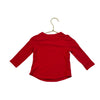Old Navy Red & Silver 'Merry Everything & Always' Shirt - Size 12-18 Mo