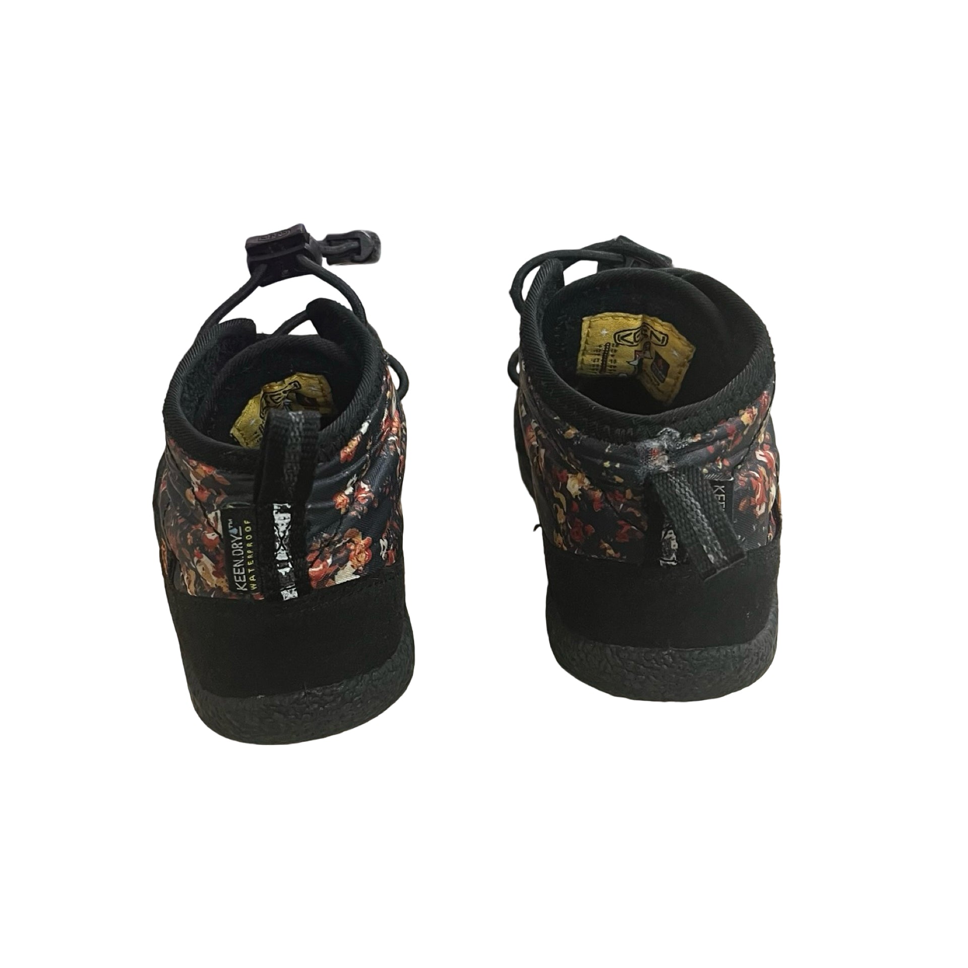 Keen Waterproof Floral Ankle Boots - Size 8