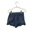 Janie and Jack Navy Chambray Ruffle Hem Shorts - Size 3