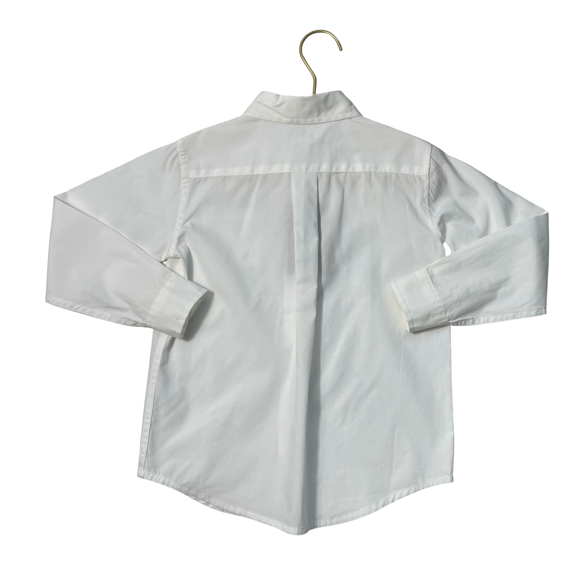 Janie and Jack White Button Down Shirt - Size 4