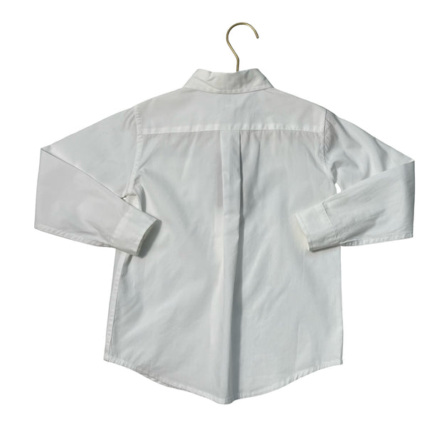 Janie and Jack White Button Down Shirt - Size 4