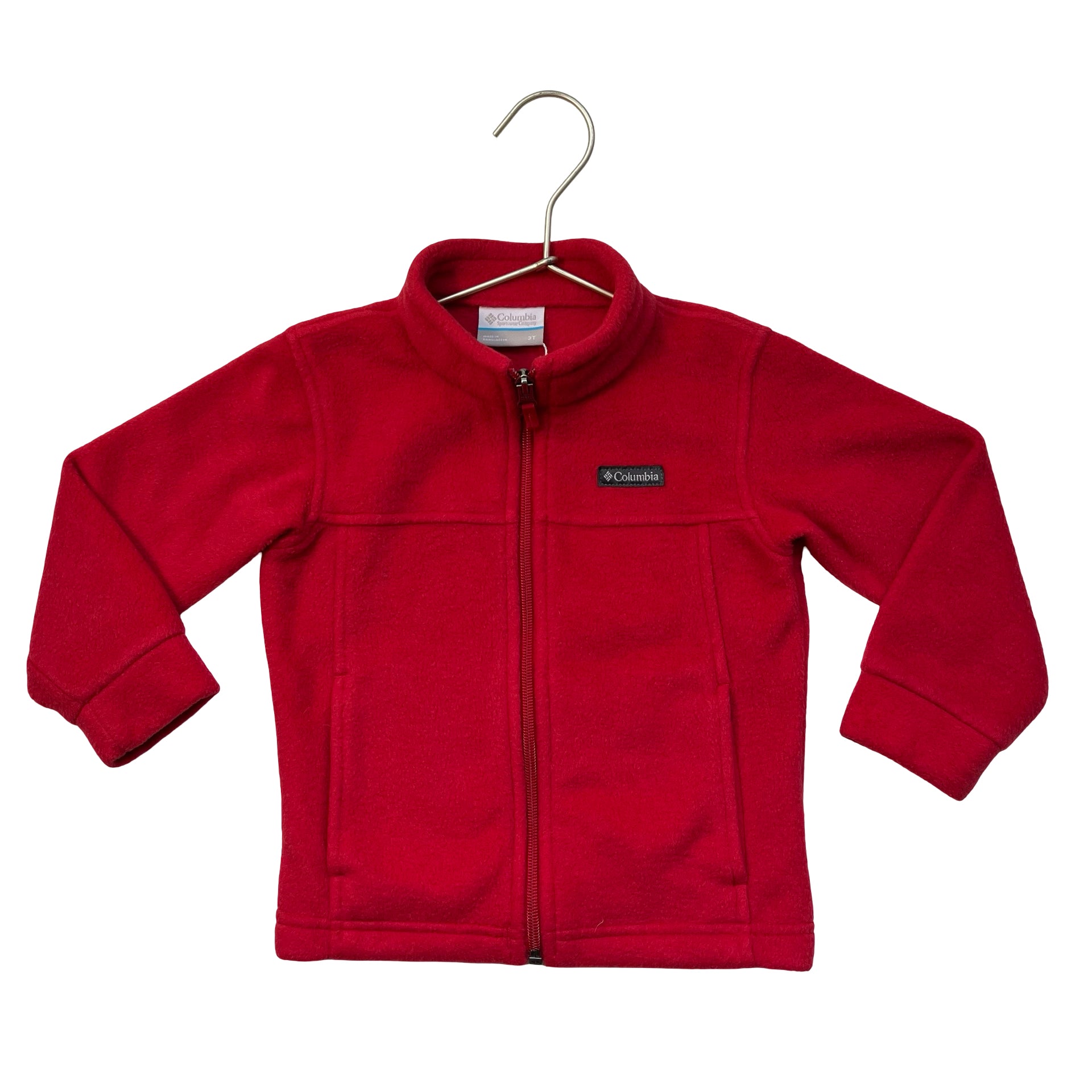 Columbia Red Fleece Jacket - Size 3T