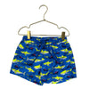 Sunuva Blue Shark & Scuba Print Swim Shorts -  Size 5-6