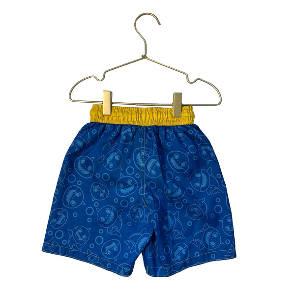 Nickelodeon PinkFong Baby Shark Blue Swim Shorts - Size 4T