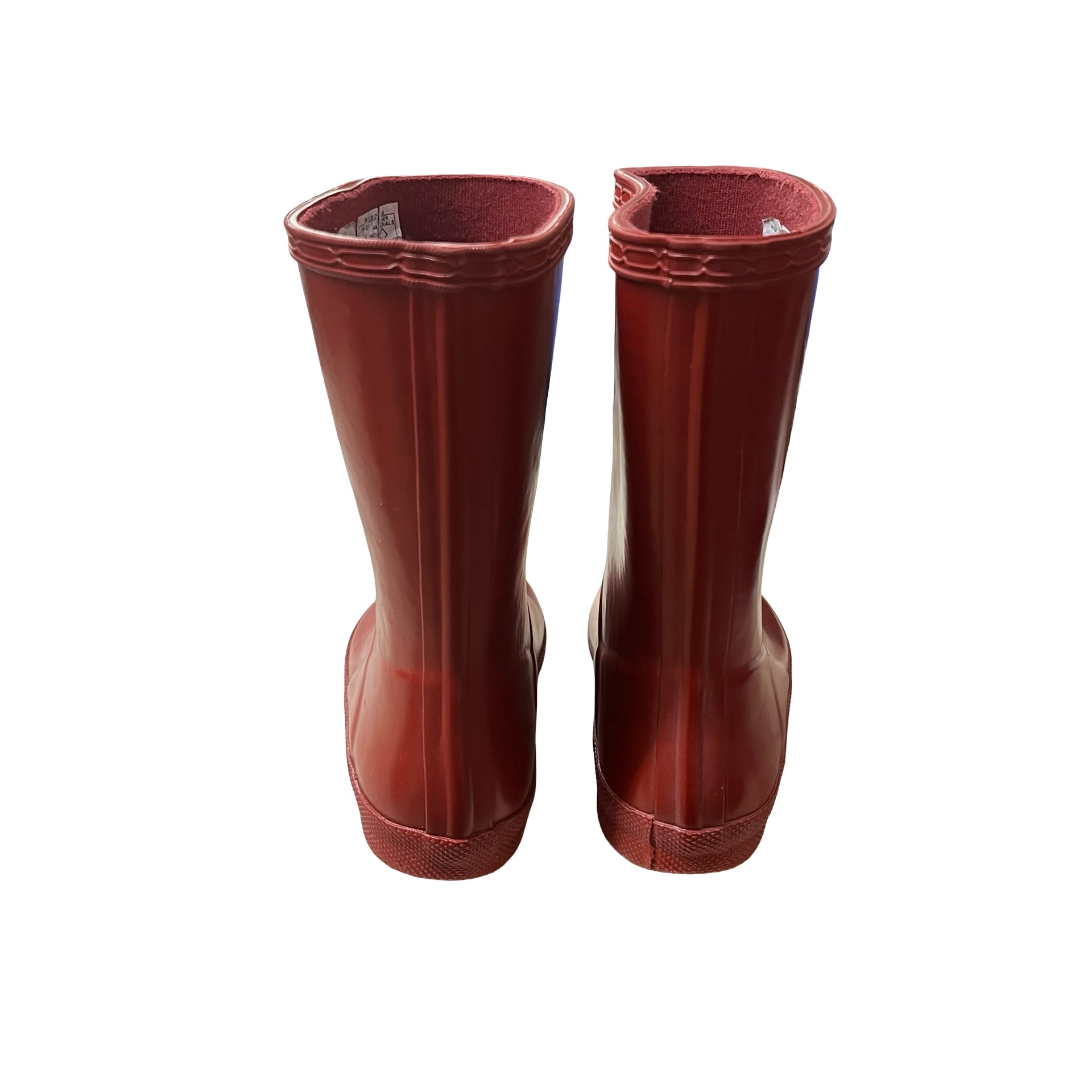 Hunter Red Rain Boots - Size US 10 B/11 G (UK 9, EU 27)