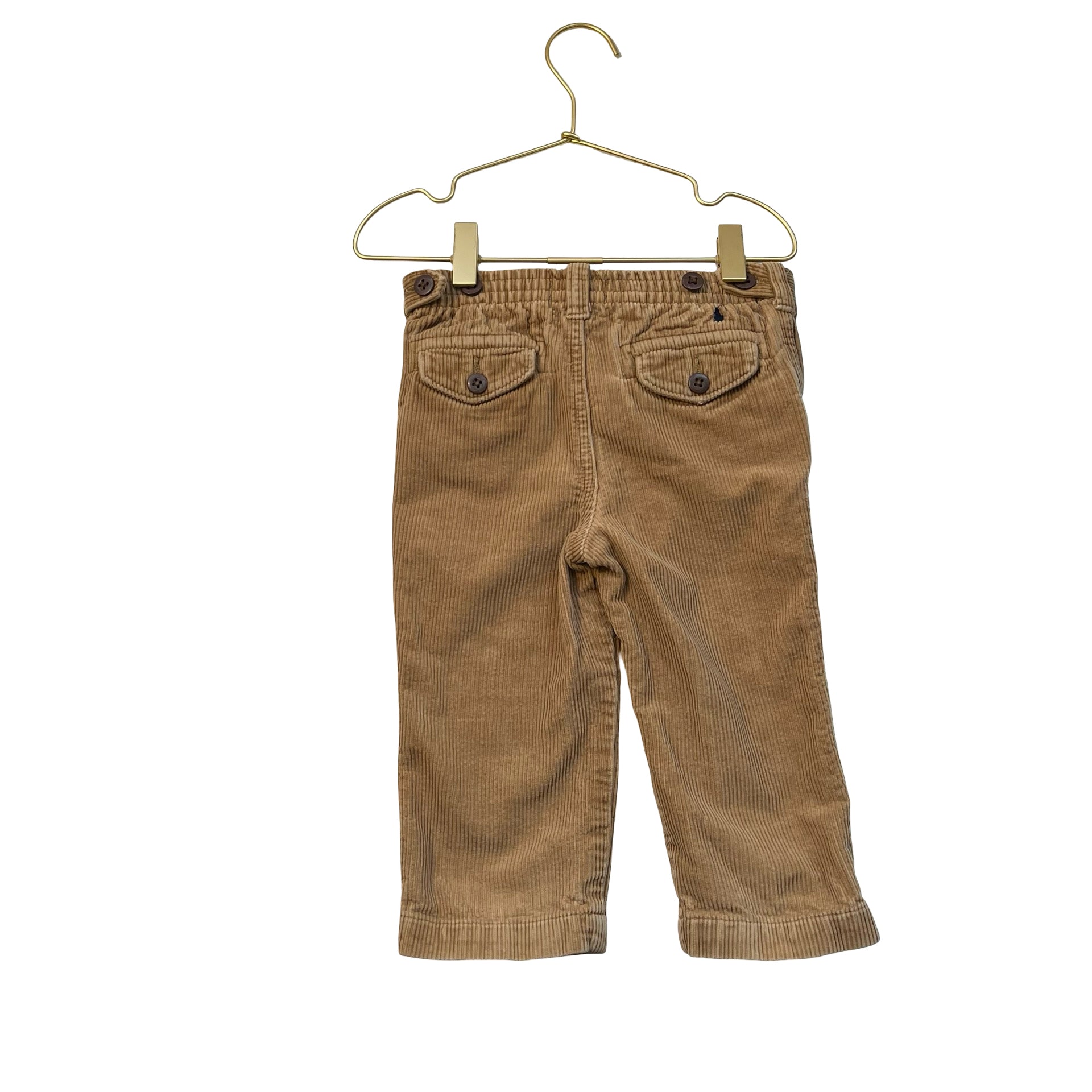 Polo Ralph Lauren Khaki Corduroy Pants - Size 24 Mo