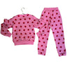 Lola & The Boys Pink 'Strawberry Ruffle' Sweatshirt & Joggers Set with Tags - 6