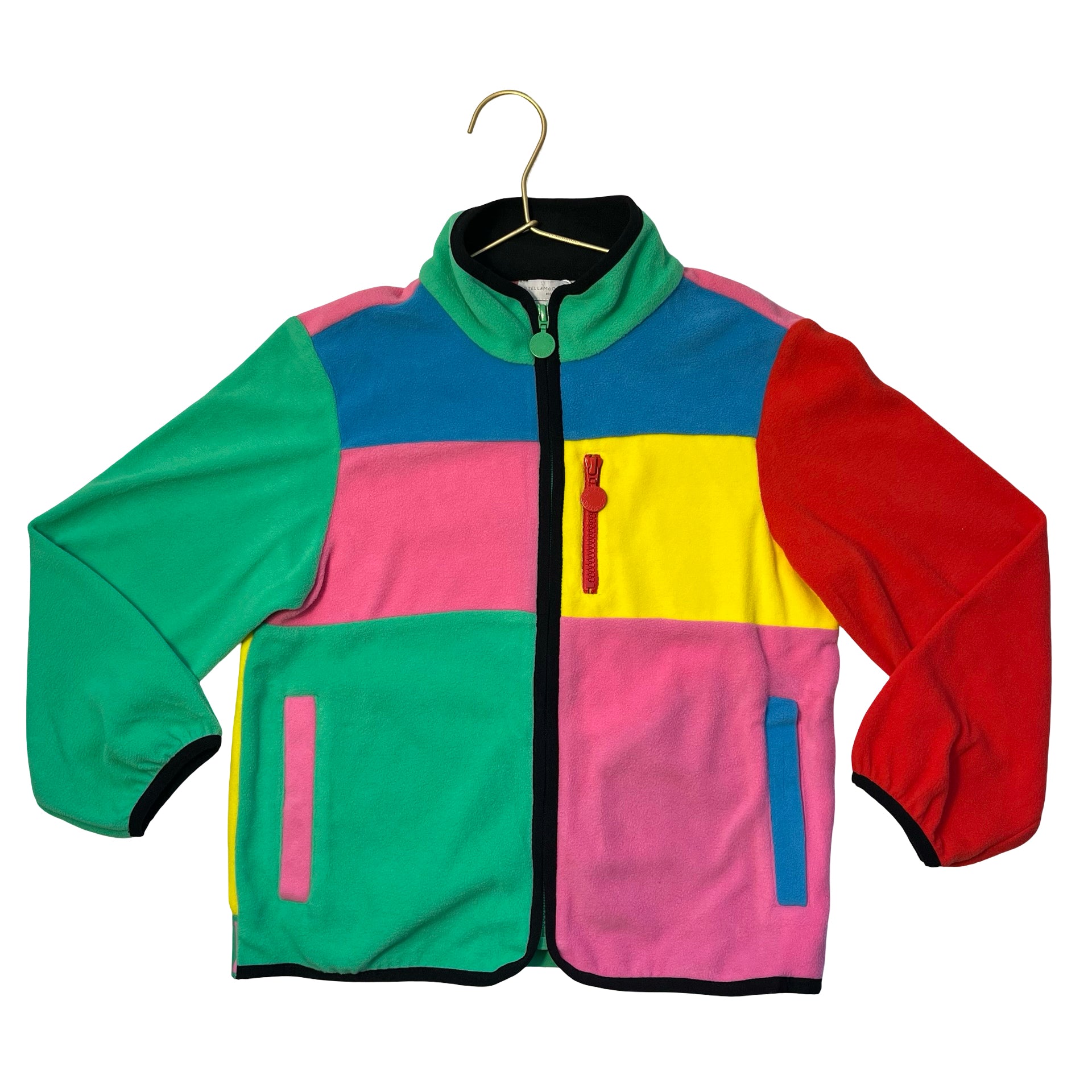 Stella McCartney Kids Colorblock Fleece Jacket - Size 8