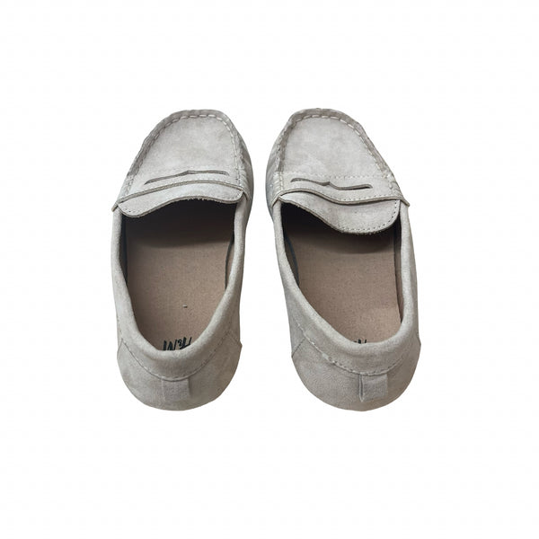 H&M Tan Faux Suede Loafers - Size 9
