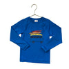 Hanna Andersson Blue Surf Van Rash Guard - Size 4