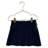 Crewcuts Navy Pleated Wool-Blend Skirt - Size 3