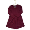 Gap Burgundy Ribbed Long Sleeve Dress - Size 5