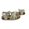 Sugar Kids Ivory & Gold Sparkle Sandals - Size 9
